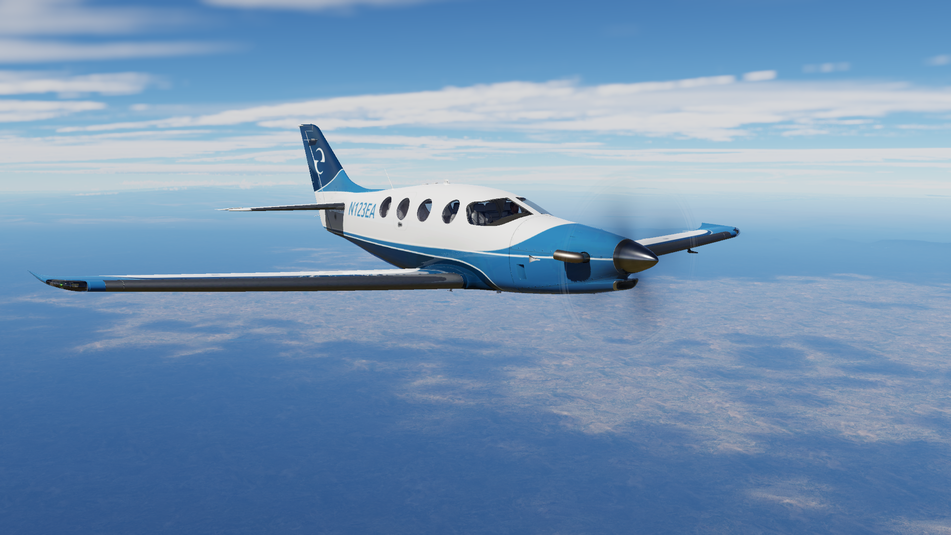 MEC-263 enroute to KEAR @ FL270 after picking up a brand new ECPIC-1000 @ KBDN. This is a very powerful aircraft. Think I'm going to really enjoy flyi
